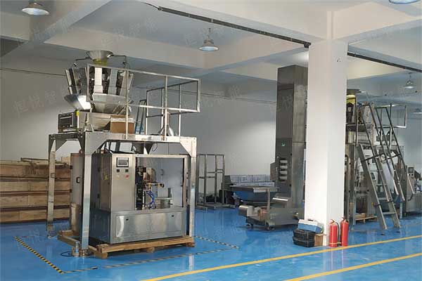 全自動給袋式包裝機(jī)，預(yù)制袋精美包裝